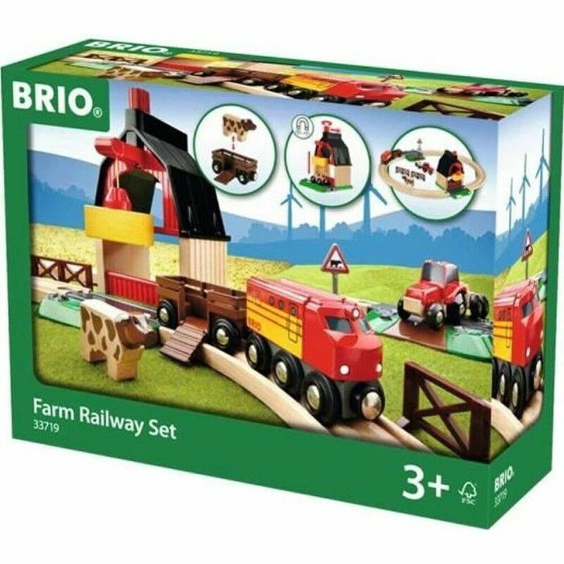 Brio|Pista de comboio Brio Farm Railway Set Brio|Pista de comboio Brio Farm Railway Set