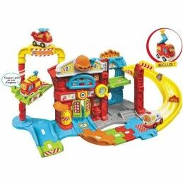 Vtech|Playset de Veículos Vtech Maxi Fire Station com som (FR)
