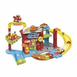 Vtech|Playset de Veículos Vtech Maxi Fire Station com som (FR)
