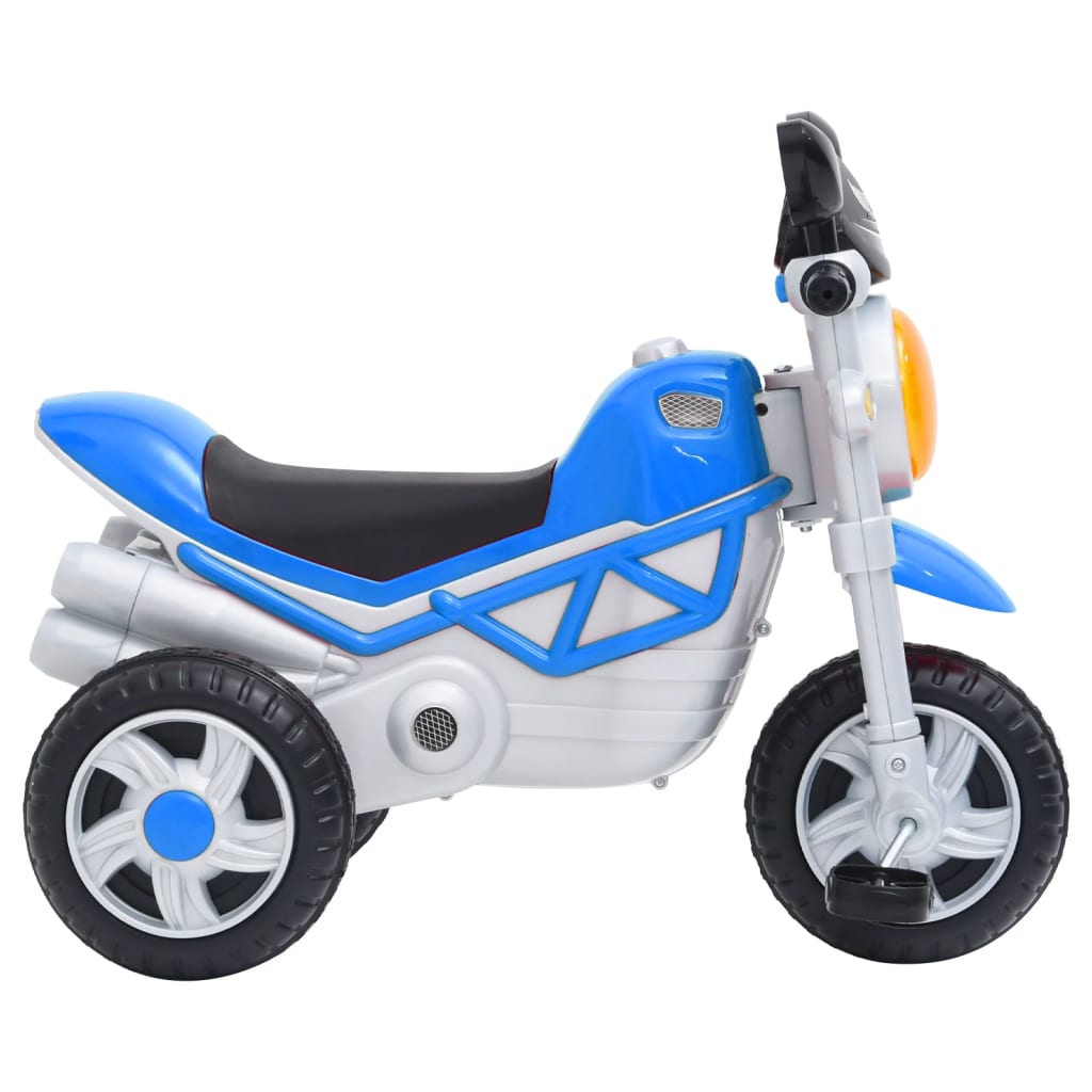 vidaXL Triciclo infantil azul