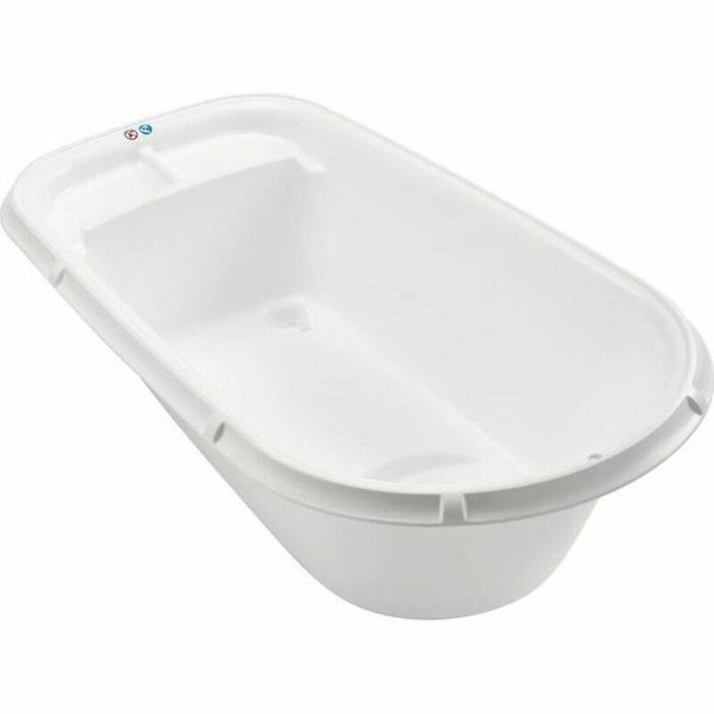 ThermoBaby|Banheira ThermoBaby Luxury White Lilly Branco 44,5 x 26 x 86 cm ThermoBaby|Banheira ThermoBaby Luxury White Lilly Branco 44,5 x 26 x 86 cm