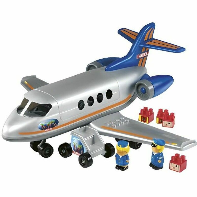Ecoiffier|Avião Ecoiffier Airplane Abrick Ecoiffier|Avião Ecoiffier Airplane Abrick