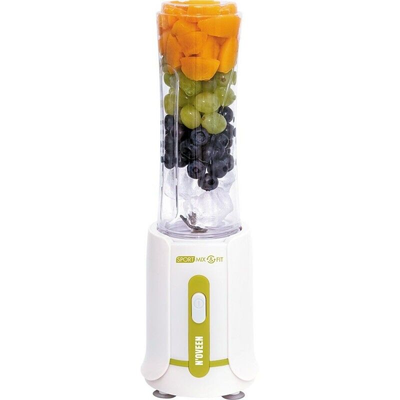 N'oveen|Batedora de Copo N'oveen SB210 Branco 300 W 600 ml