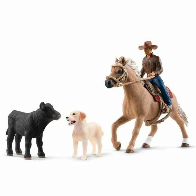 Schleich|Figuras de Ação Schleich Western Riding Adventures + 3 anos