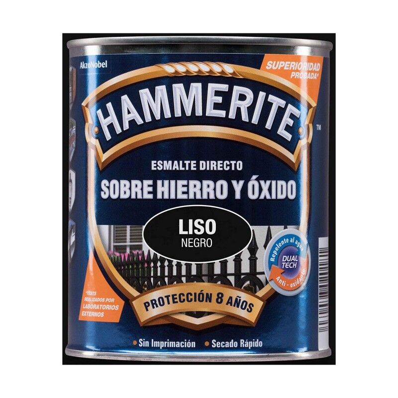 Hammerite|Esmalte Antioxidante Hammerite 5093791 Preto 750 ml Brilhante Hammerite|Esmalte Antioxidante Hammerite 5093791 Preto 750 ml Brilhante