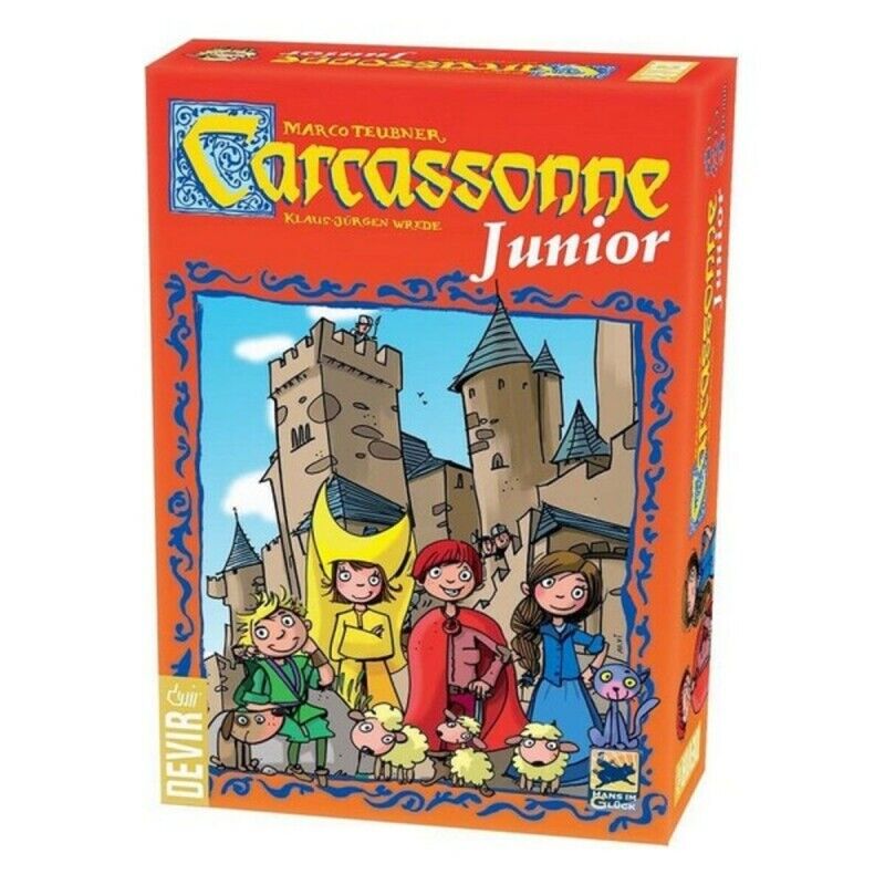 Devir|Jogo de Mesa Carcassone Junior Devir 1BGJCARCAS (ES-PT) Devir|Jogo de Mesa Carcassone Junior Devir 1BGJCARCAS (ES-PT)