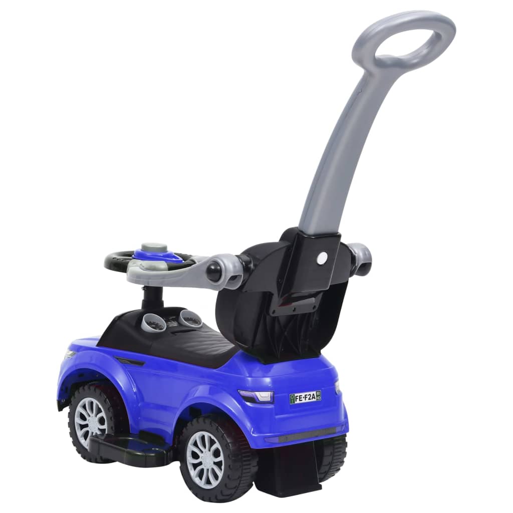 vidaXL Carro de passeio azul