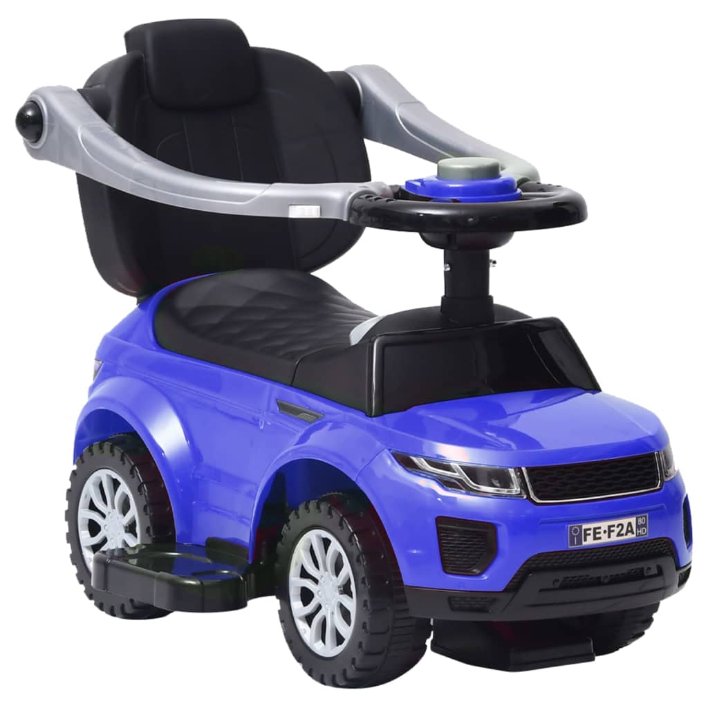 vidaXL Carro de passeio azul