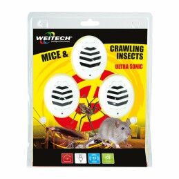Weitech|Repelente de Pragas Weitech Ultrassónico (3 Unidades)