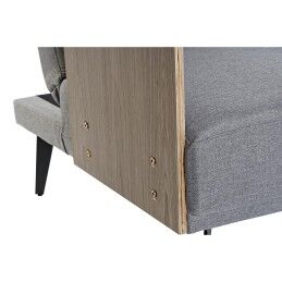 DKD Home Decor|Sofá-cama DKD Home Decor Castanho Cinzento Metal Urbana 203 x 87 x 81 cm