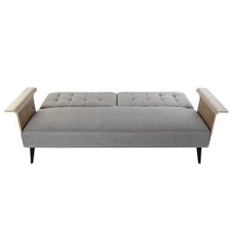 DKD Home Decor|Sofá-cama DKD Home Decor Castanho Cinzento Metal Urbana 203 x 87 x 81 cm