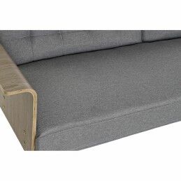 DKD Home Decor|Sofá-cama DKD Home Decor Castanho Cinzento Metal Urbana 203 x 87 x 81 cm