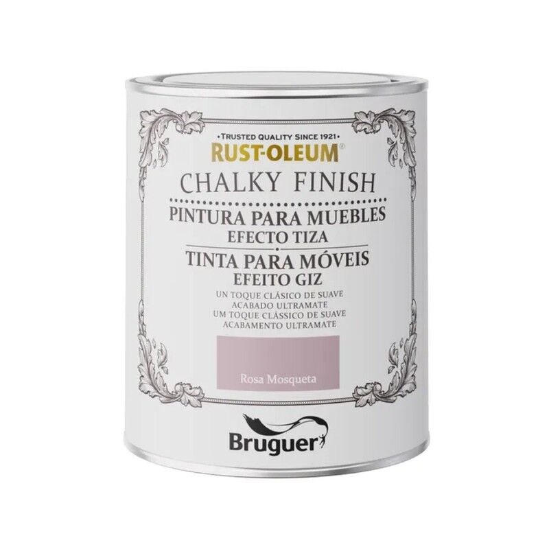 Bruguer|Quadro Bruguer Rust-oleum Chalky Finish 5733892 Móveis 750 ml Rosa Mosqueta