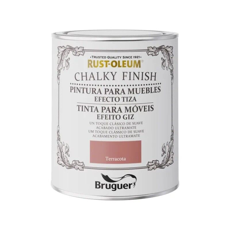 Bruguer|Quadro Bruguer Rust-oleum Chalky Finish 5733893 Móveis Terracota 750 ml