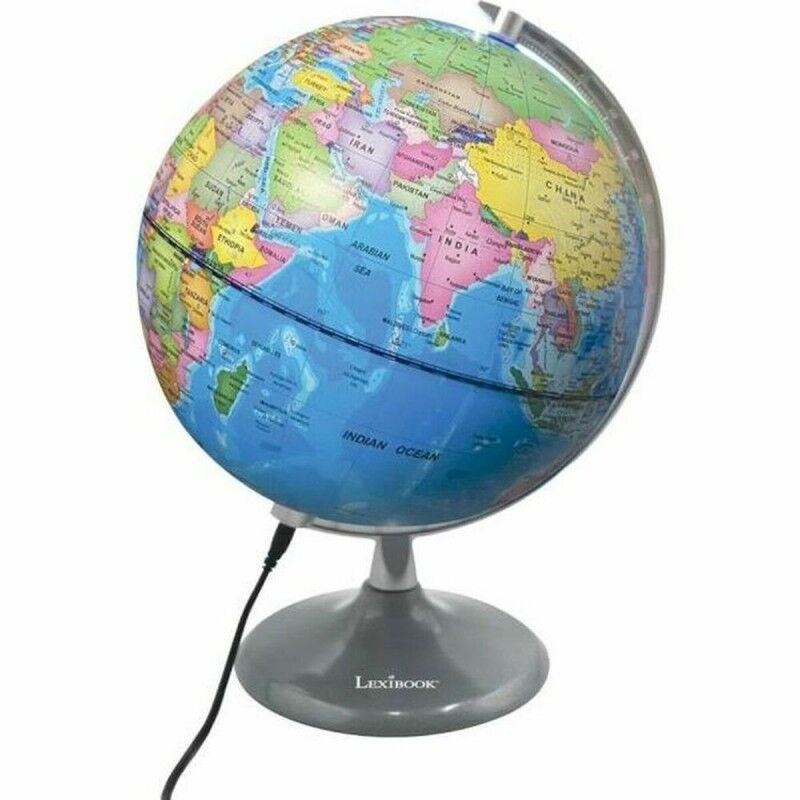 Lexibook|Globo Terrestre com Luz Lexibook Luminous Day & Night Globe (EN)