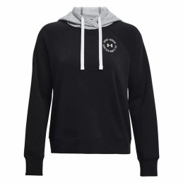 Polar com Capuz Homem Under Armour Rival Fleece CB Preto