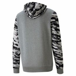 Polar com Capuz Homem Puma ESS Camo Preto Cinzento Branco Camuflagem