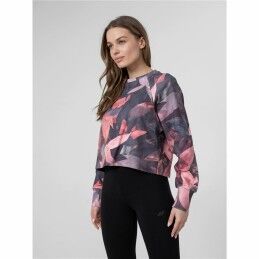 4F|Camisola de Manga Curta Mulher 4F Cropped 