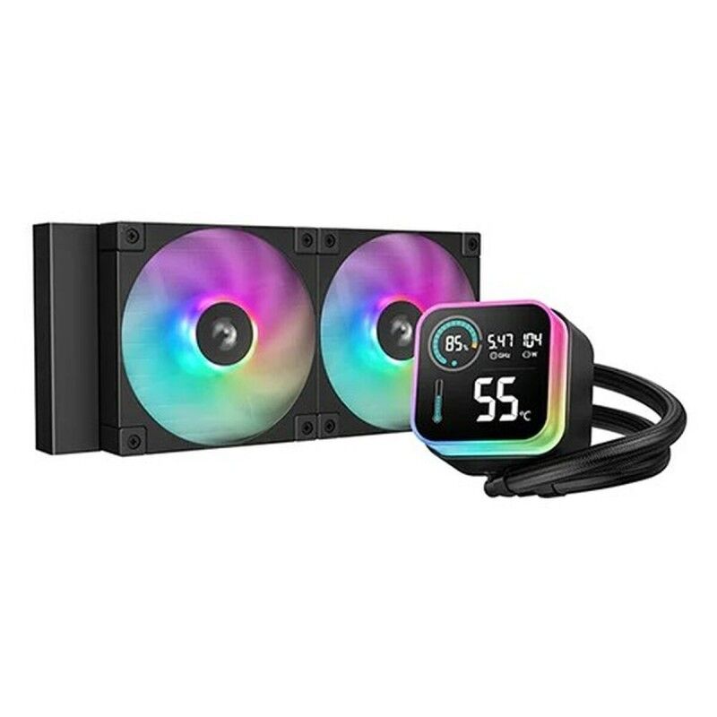 DEEPCOOL|Kit de refrigeração líquida DEEPCOOL R-LQ240-BKLSMW-G-1