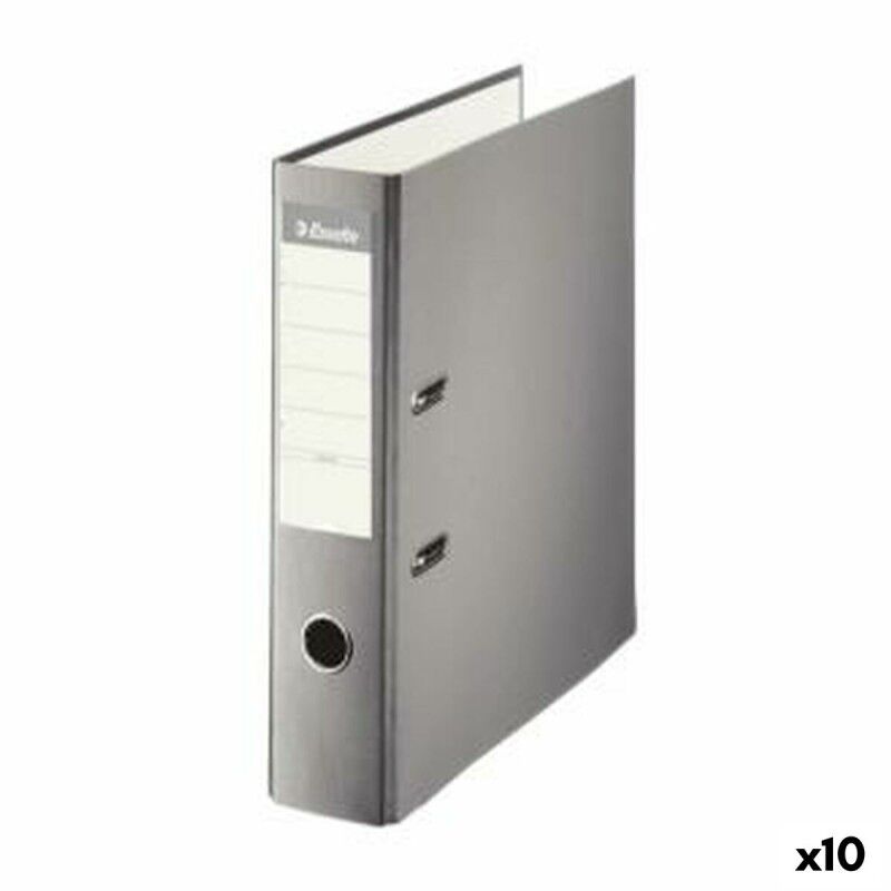 Esselte|Arquivador de Alavanca Esselte Cinzento A4 (10 Unidades) Esselte|Arquivador de Alavanca Esselte Cinzento A4 (10 Unidades)