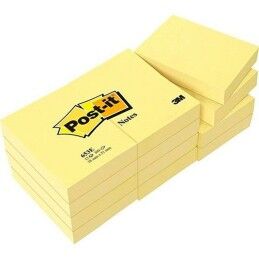 Post-it|Bloco de Notas Post-it 38 x 51 mm Amarelo (15 Unidades)