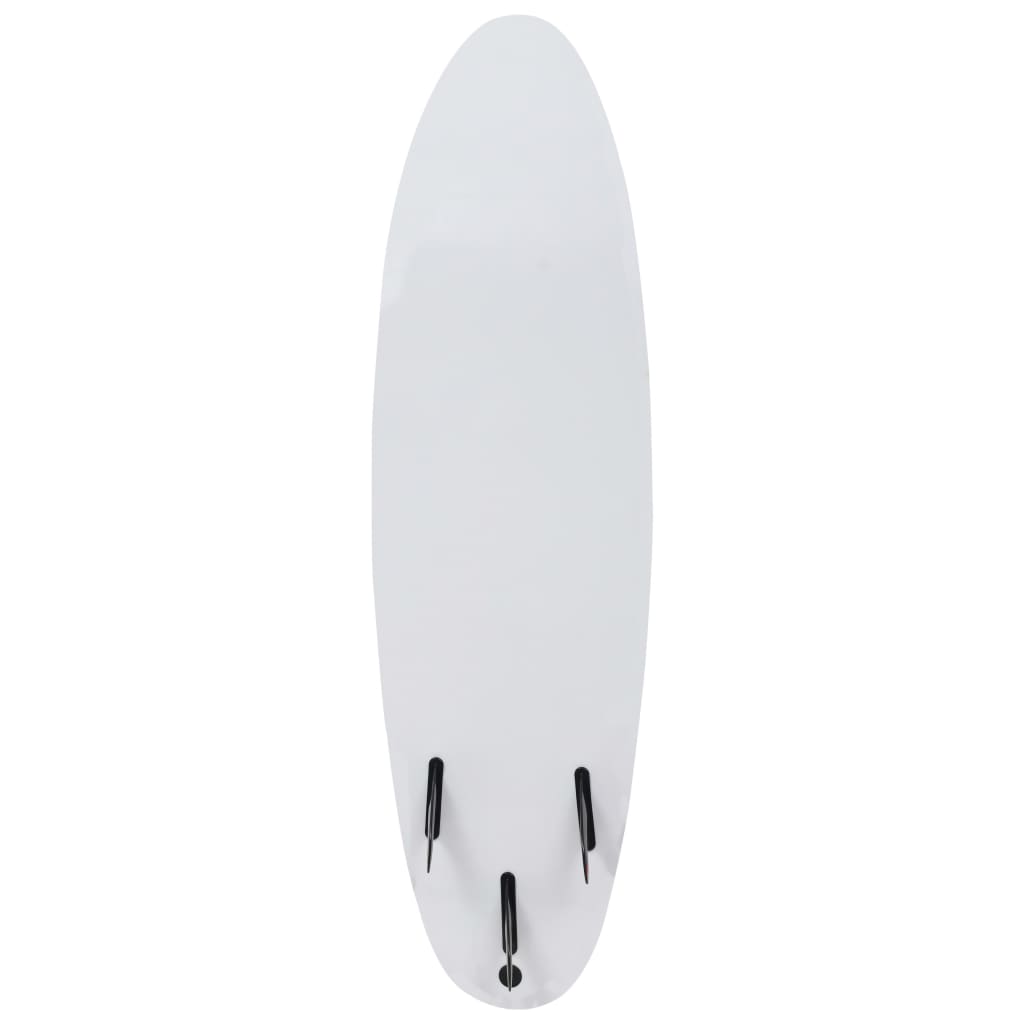 vidaXL Prancha de surf 170 cm azul e creme