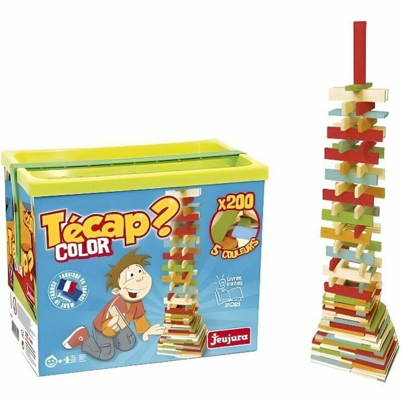 Jeujura|Jogo de Construção Jeujura Tecap? 200 Peças