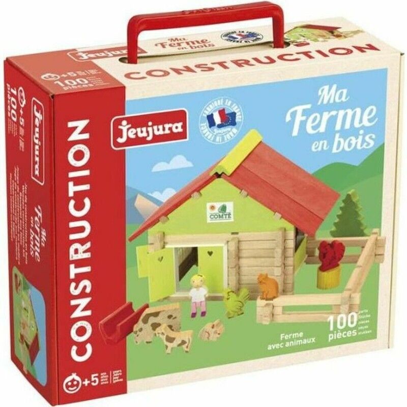 Jeujura|Figuras de Ação Jeujura  Farm With Animals 100 Peças Playset