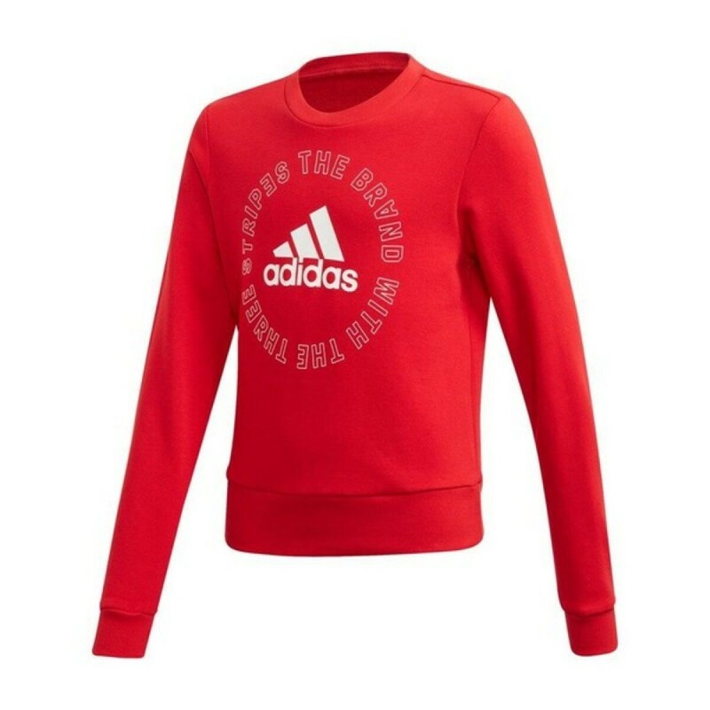 Camisola sem Capuz Menina Adidas G Bold Crew