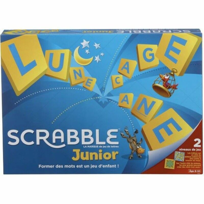 Mattel|Jogo de palavras Mattel Scrabble Junior Mattel|Jogo de palavras Mattel Scrabble Junior
