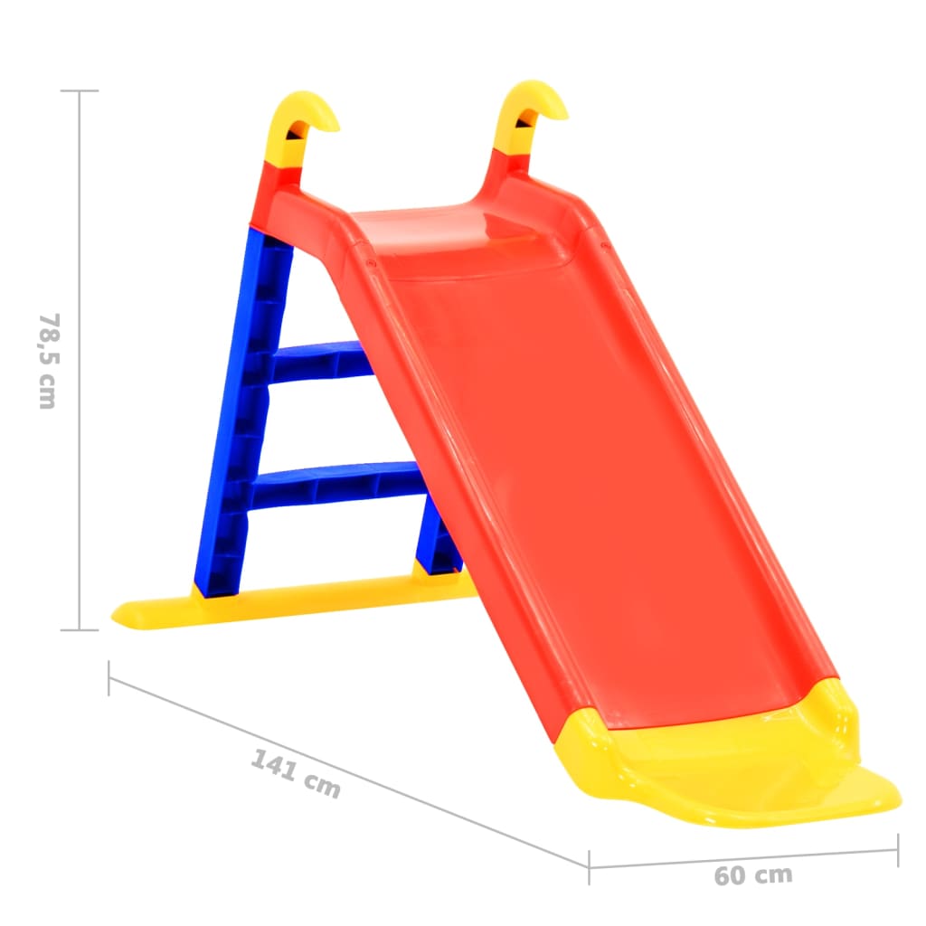 vidaXL Escorrega infantil 141 cm PP