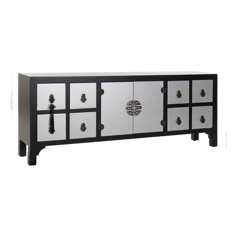 Mesa TV com Gavetas DKD Home Decor Oriental Madeira MDF (130 x 24 x 51 cm)