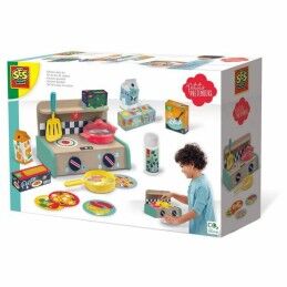Moltó|Cozinha de Brincar Moltó 21293 Madeira Vermelho (10 pcs)
