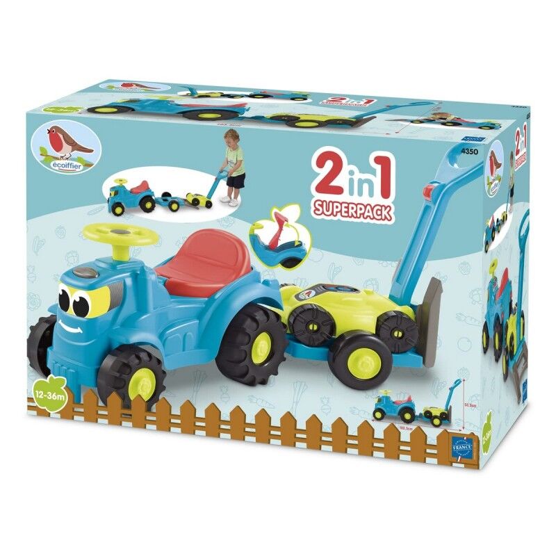 Ecoiffier|Andarilho Ecoiffier Trailer Tractor Extrator Reboque Ecoiffier|Andarilho Ecoiffier Trailer Tractor Extrator Reboque