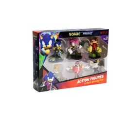 PMI Kids World|Playset PMI Kids World Sonic Prime 6 Peças