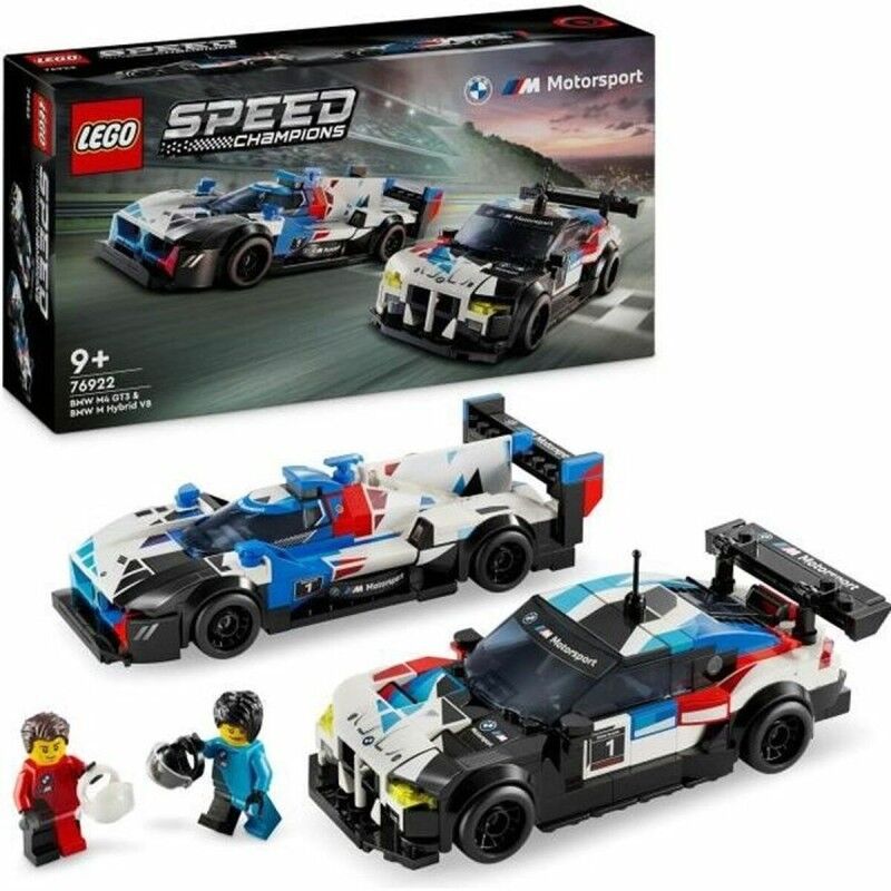 Lego|Jogo de Construção Lego BMW M4 GT3 & BMW M Hybrid V8 Multicolor