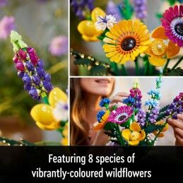 Lego|Jogo de Construção Lego RAMO DE FLORES DE VIENTO 939 Peças