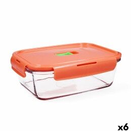 Quid|Lancheira Quadrada com Tampa Quid Inspira 620 ml Verde Plástico (12 Unidades)
