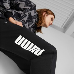 Calças Desportivas Puma Power Sweatpants Preto Homem