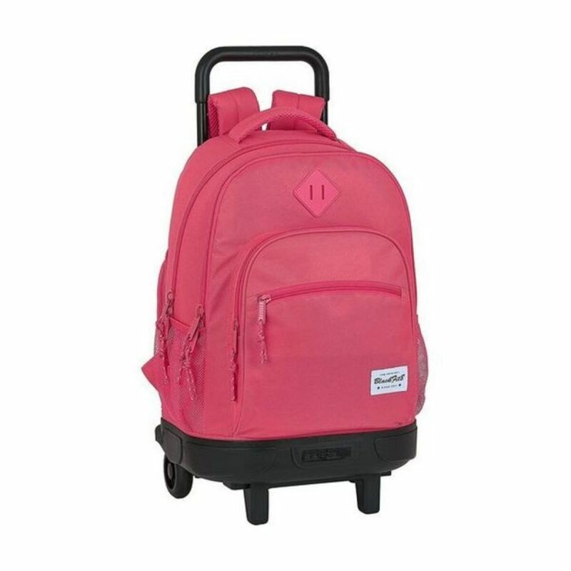 Mochila Escolar com Rodas Compact BlackFit8 M918 Cor de Rosa (33 x 45 x 22 cm)