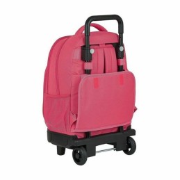 Mochila Escolar com Rodas Compact BlackFit8 M918 Cor de Rosa (33 x 45 x 22 cm)