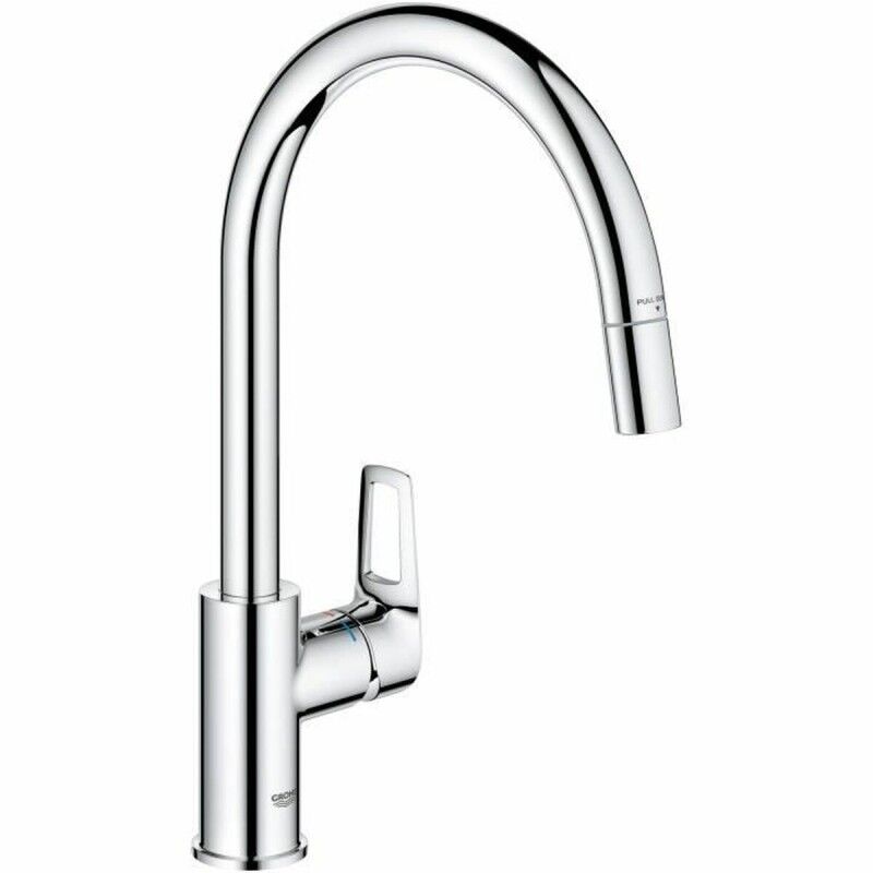 Grohe|Torneira Monocomando Grohe StartLoop Forma de C Latão Grohe|Torneira Monocomando Grohe StartLoop Forma de C Latão