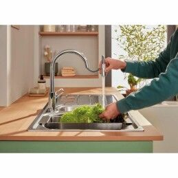 Grohe|Torneira Monocomando Grohe StartLoop Forma de C Latão