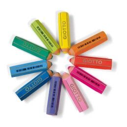 Giotto|Borracha Giotto Happy Gomma Multicolor 40 Peças