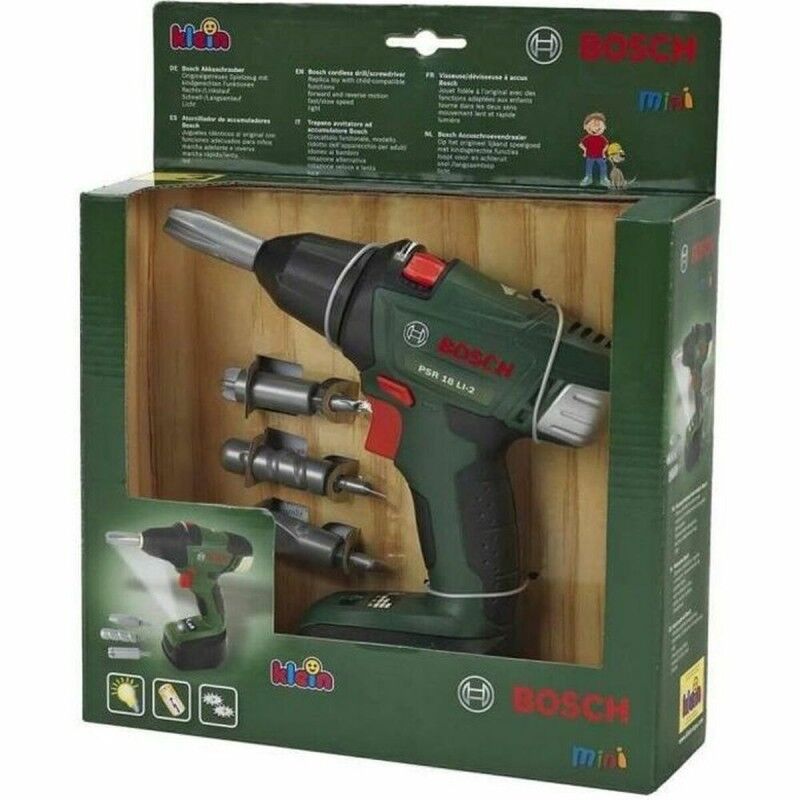 Klein Toys|Jogo de ferramentas para crianças Klein Screwdriver Ixolino Berbequim Klein Toys|Jogo de ferramentas para crianças Klein Screwdriver Ixolino Berbequim