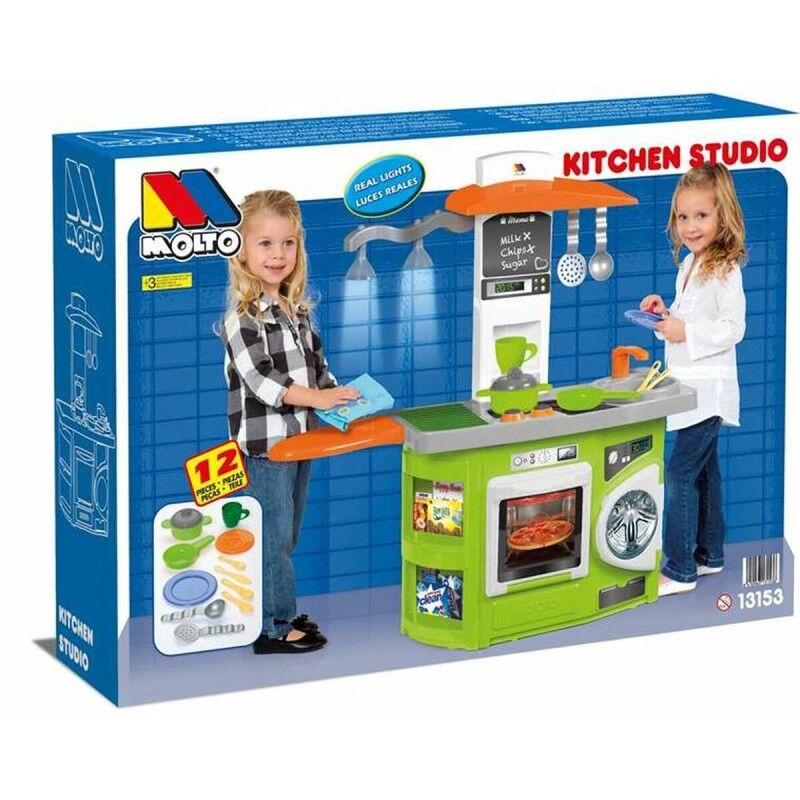 Moltó|Cozinha de Brincar Moltó K Kitchen Studio 80 x 28 x 82 cm 13153 Moltó|Cozinha de Brincar Moltó K Kitchen Studio 80 x 28 x 82 cm 13153