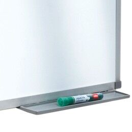Nobo|Quadro magnético Nobo Basic 90 x 60 cm Branco Prateado Alumínio Aço