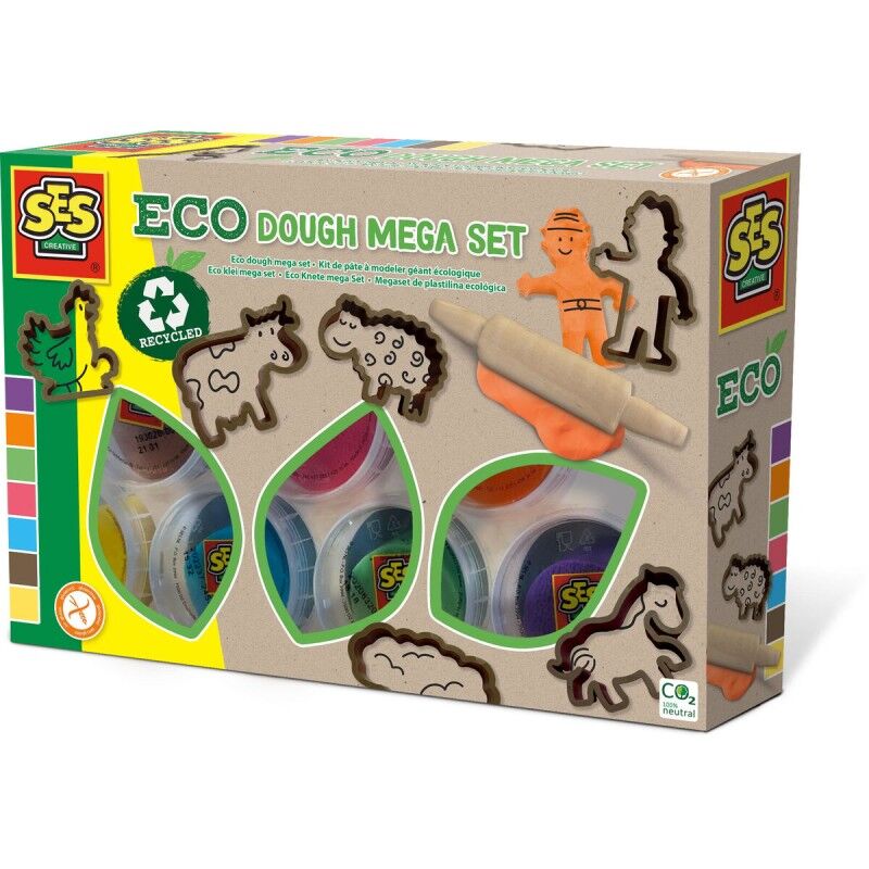 SES Creative|Jogo de Plasticina SES Creative Eco Sem glúten