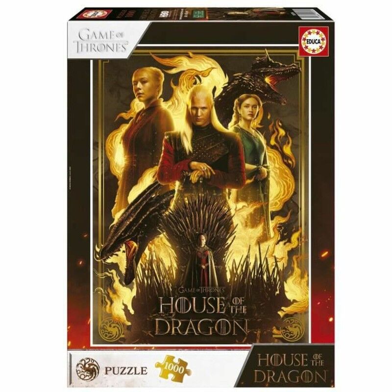Educa|Puzzle Educa House of The Dragon 1000 Peças