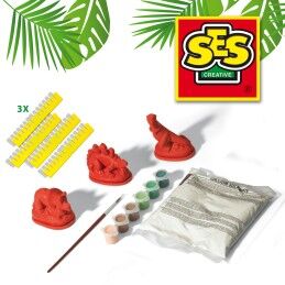 SES Creative|Pasta para modelar SES Creative   Conjunto para moldar Dinossauros